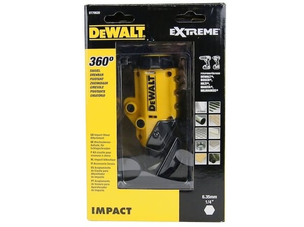 DeWALT DT70620-QZ, Svart, Gul, 1 styck