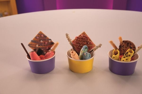 ZAP CHEF mini iskrem rullet lab