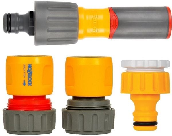 Hozelock 100-100-240 Sprinkleripistooli, jossa on liitin