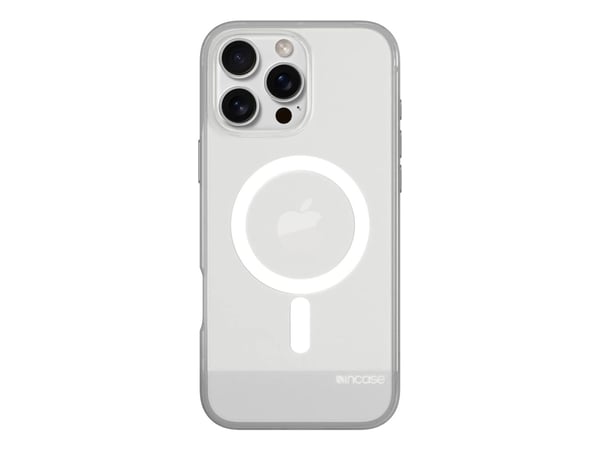 Incase - Baksidedeksel for mobiltelefon - smal - MagSafe-samsvar - termoplast-polyuretan (TPU), polykarbonat - blank - for Apple iPhone 16 Pro Max