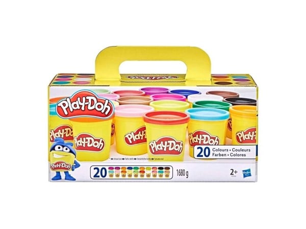 Play-Doh Super Color-paketti 20 kpl:n pakkaus