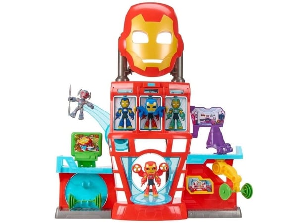 Iron Man & Friends Iron Quarters lekesett