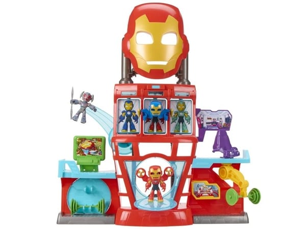 Iron Man & Friends Iron Quarters lekesett