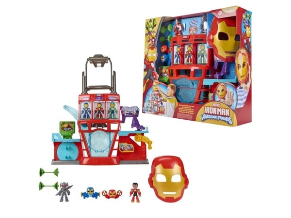 Iron Man & Friends Iron Quarters lekesett