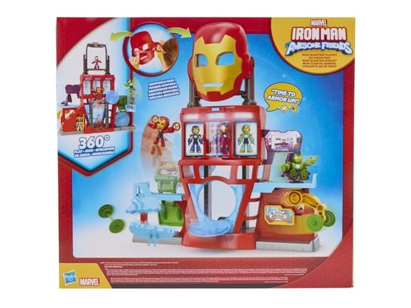 Iron Man & Friends Iron Quarters lekesett