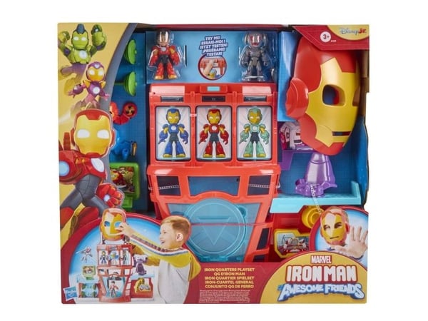 Iron Man & Friends Iron Quarters lekesett