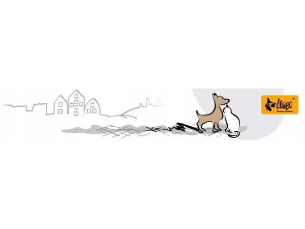 Dingo varselskilt i PVC “Rydd opp etter hunden din” 10x21 cm