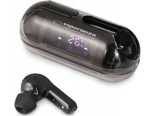 Esperanza EH239K Bluetooth-huoltopuhelin TWS Musta Esperanza EH239K Bluetooth-huoltopuhelin TWS Musta
