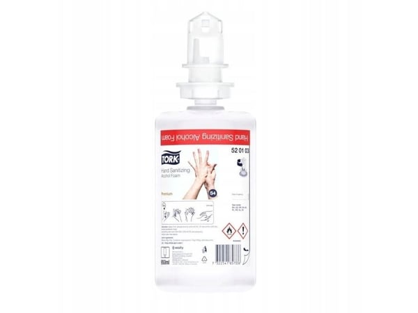 Tork skum til hygienisk desinfeksjon av stativ - 950 ml