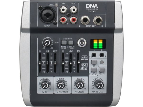 Dingo analog ljudmixer DNA QMX402 3 kanaler