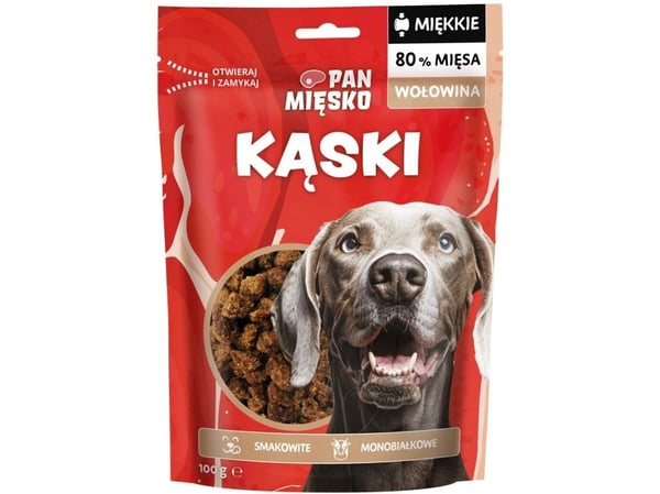 Pan Miesio snacks til hund Kaski storfe (voksen) 100 g