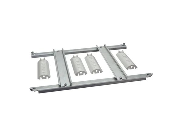 Fibox DRS ARCA 403015 Asennuskehys 2-rivinen Teräs Harmaa (L x S) 400 mm x 300 mm 1 kpl 1 kpl