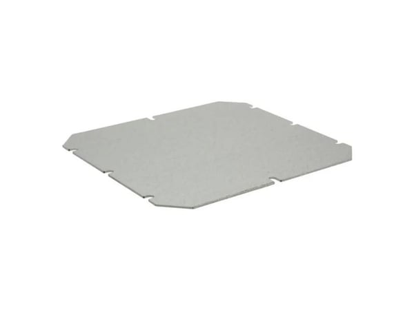 Fibox MP 2016 Asennuslevy (L x S) 155 mm x 140 mm Teräslevy Sinkitty 1 kpl 1 kpl