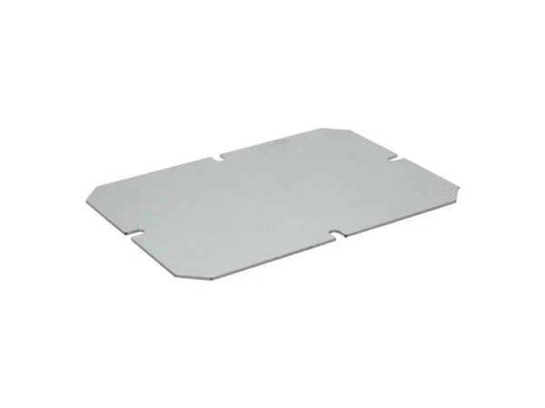 Fibox MP 1912 Asennuslevy (L x S) 140 mm x 100 mm Teräslevy Sinkitty 1 kpl 1 kpl
