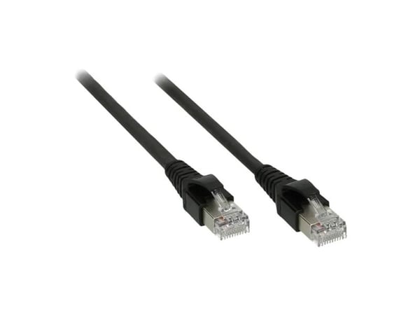 Lapp ETHERLINE 24441317, 0,5 m, Cat6a, S/FTP (S-STP), RJ-45, RJ-45, Svart