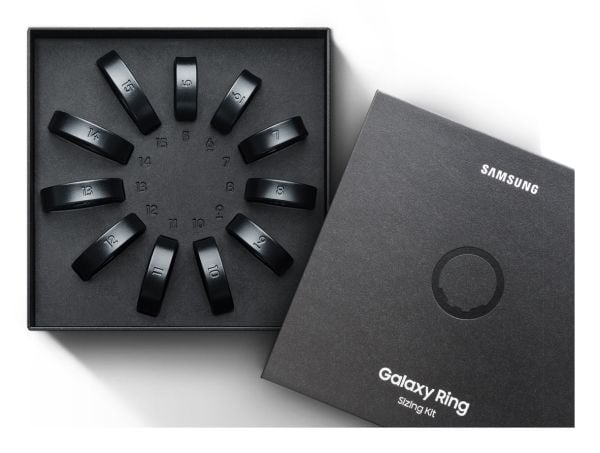 Samsung Galaxy Ring Sizing Kit - Smart ring provstorlekskit - svart