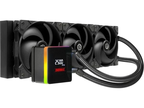 Enermax LiqTech XTR - Væskekjølesystem for prosessor - Radiatorstørrelse: 360 mm - (for: LGA4677, SP3, SP6, TR4, TR5) - 120 mm
