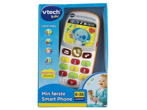 Vtech Baby-smarttelefon tospråklig NO