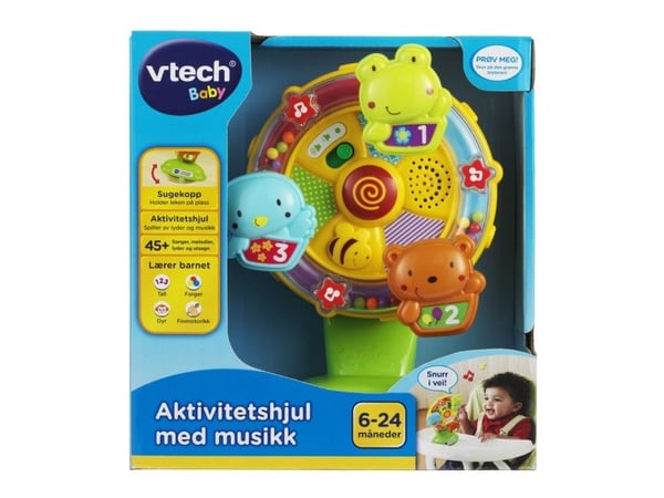 Vtech Baby syng med-spinnende hjul