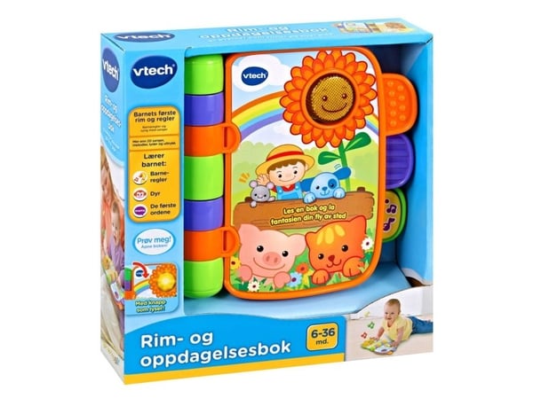 Vtech Baby Rhyme and Discovery Book NO -vauvakirja