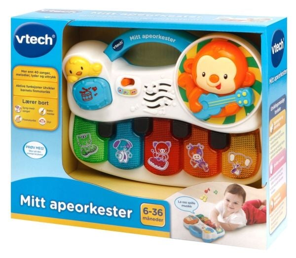 Vtech Baby, jossa on yksiraiteinen NO