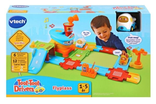 Vtech Toot Toot Driver Flyplass NO