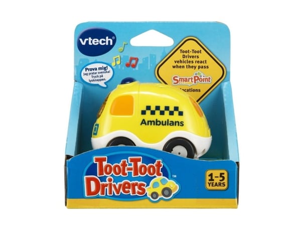 Vtech toot toot sjåfør ambulanse SE