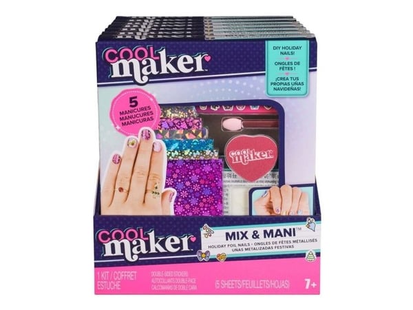 Cool Maker Holiday Foil Nails