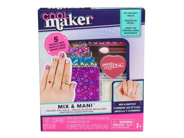 Cool Maker Holiday Foil Nails