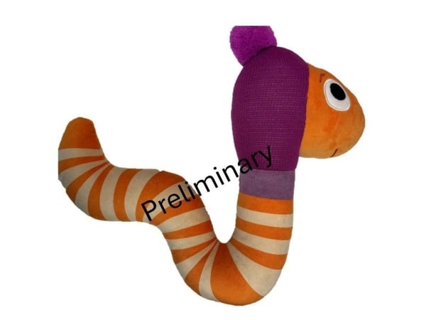 DR Orm plysch