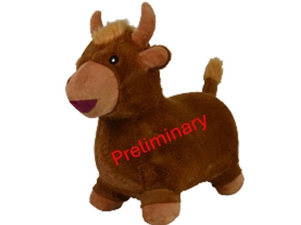 KREA Hop And Bounce Plush Jersey Cow