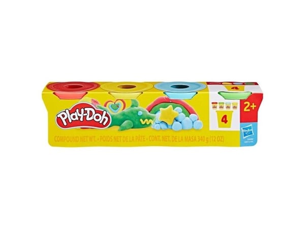 Play-Doh 4 pakkaus 340 g - Classic