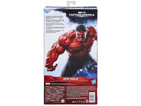 Avengers Titan Deluxe Red Hulk B. New World 30 cm