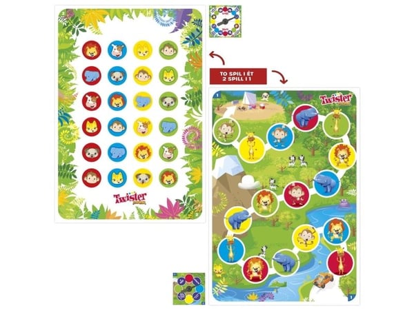 Hasbro TWISTER JUNIOR DK/NO