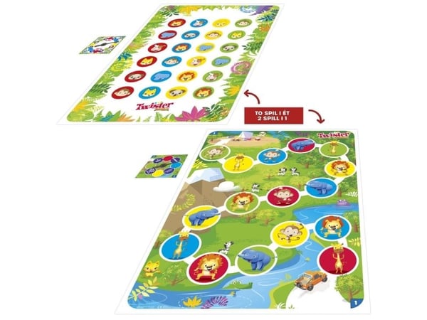 Hasbro TWISTER JUNIOR DK/NO