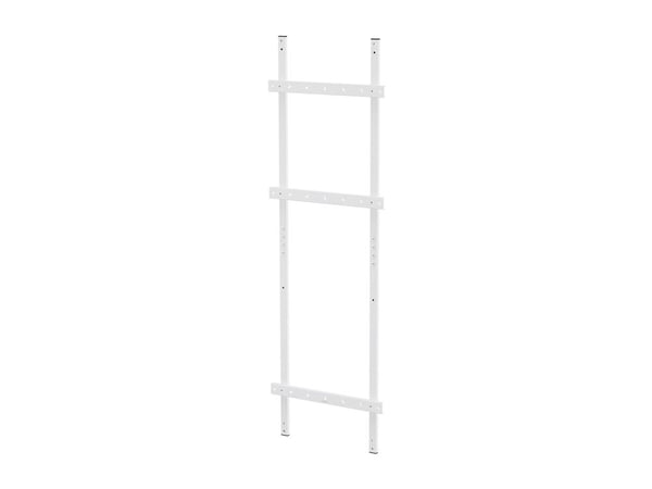 DELTACO Office ARM-0811 - Monteringskomponent (gulv-til-vegg støtte) - for LCD-skjerm - robust stål - svart