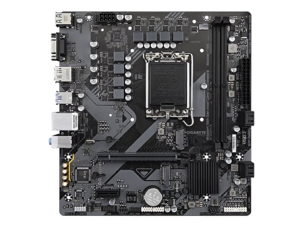 Gigabyte B760M E - 1.0 - hovedkort - micro ATX - LGA1700-sokkel - B760 Chipset - USB 3.2 Gen 1 - Gigabit LAN - innbygd grafikk (CPU kreves) - HD-ly...