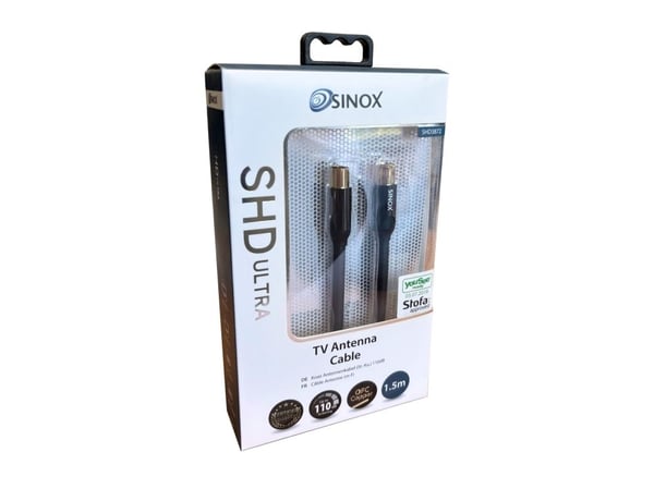 Sinox HD Premium - Antennekabel - IEC-kobling hann til IEC-kobling hann