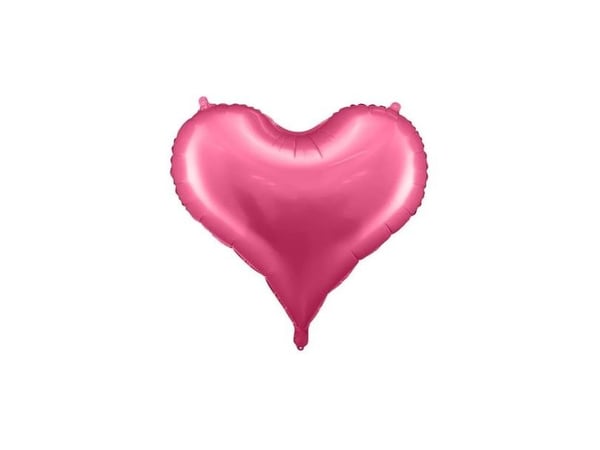 Pink hjerte folieballon