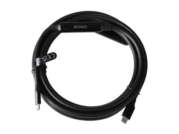Kabel DELTACO USB-C C-C aktiv, 10Gbps, 3A, 3m / 1902002