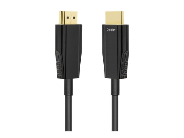 Deltaco ULTRA High Speed HDMI-kaapeli, 48Gbps, 20m, musta, AOC