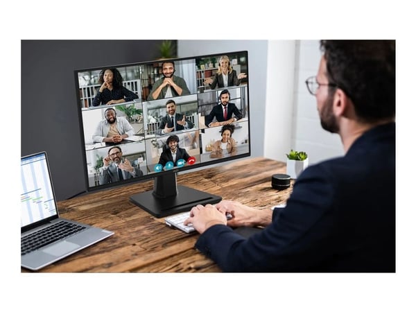 MSI PRO MP252 - LED-skjerm - 25" (24.5" synlig) - 1920 x 1080 Full HD (1080p) @ 100 Hz - IPS - 300 cd/m² - 1300:1 - 1 ms - HDMI, DisplayPort - høyt...