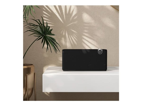 Klipsch The Three Plus - Heritage Wireless Series - høyttaler - 2,1 kanaler - trådløs - Bluetooth - Appstyrt - 120 watt - matt svart