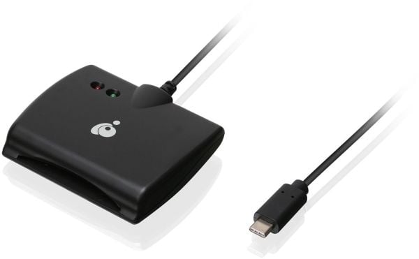 IOGEAR USB-C CAC Reader - SMART-kortleser - USB-C 3.1 - TAA-samsvar