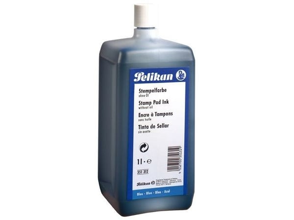 Pelikan 351312, 1000 ml, Blå, Flaske, 1 stykker