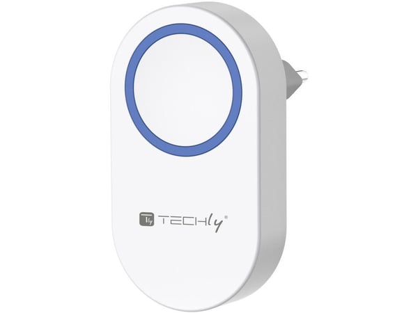Techly I-BELL-RING05R dørklokke hvit Techly I-BELL-RING05R dørklokke hvit