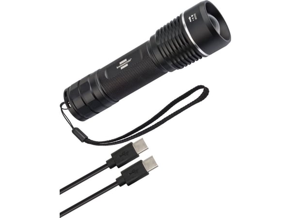 Brennenstuhl 1178600801, Lommelykt, Sort, Metall, IP67, LED, 1200 lm