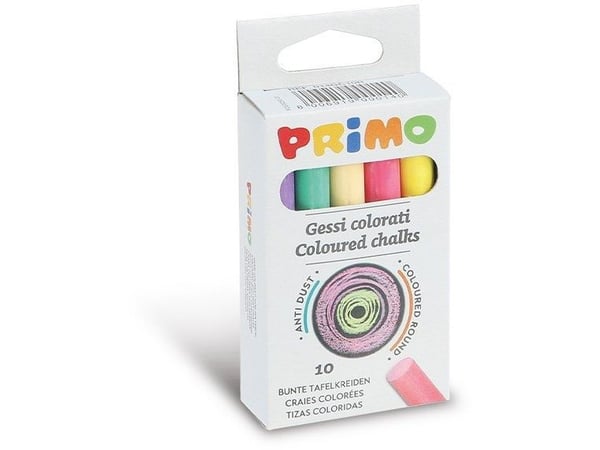 Primo 014GC10R, Flerfarget, 3 år, Gutt/Jente, 10 stykker, 51 mm, 102 mm