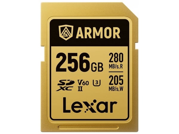 Lexar muistikortti SDXC 256GB Armor Gold UHS-II U3