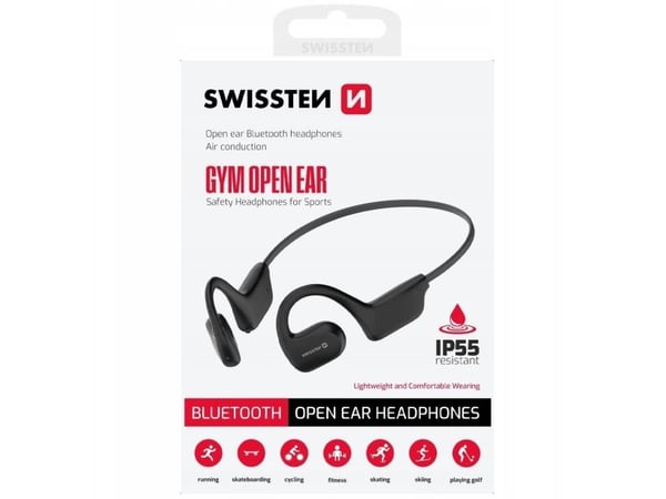 Swissten Gym Open Ear trådlösa hörlurar utan problem Austinas